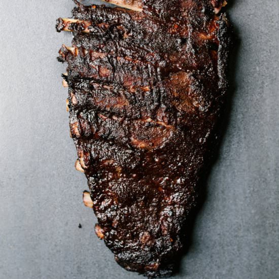Asian Smoked Ribs - Recipe photo by whiskeyandsoba