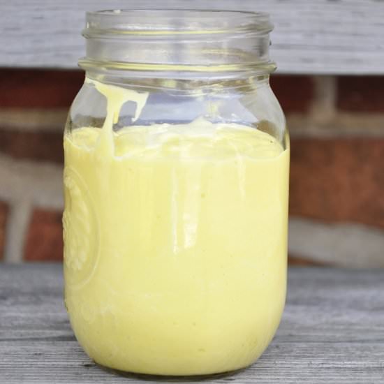 Olive Oil Mayonnaise - Recipe photo by thevegetarianginger