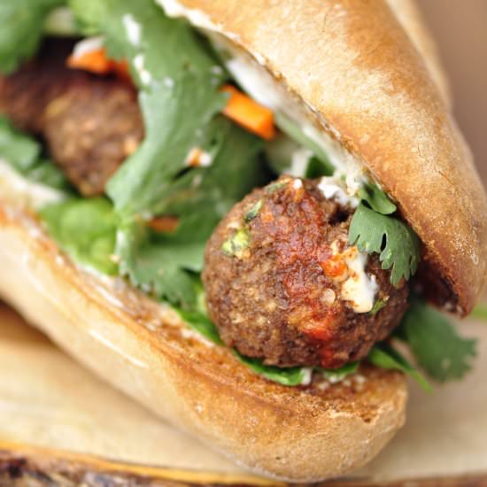 Bánh Mì Chay - Recipe photo by thevegetarianginger