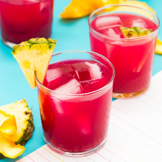 Orange Beet Breeze Cocktail - Recipe photo by sarahhearts