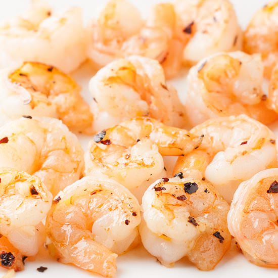 Simple Spicy Garlic Sauteed Shrimp - Recipe photo by mywifecancook