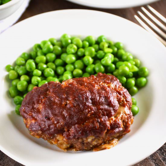 Mini BBQ Meatloaf - Recipe photo by What The Fork Food Blog