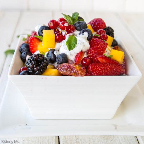 Fruit Salad w/ Poppy Seed Dressing - Recipe photo by skinnyms