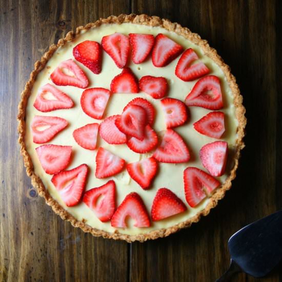 Strawberry and Ricotta Tart - Recipe photo by susanstable