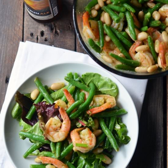 Shrimp and Bean Summer Salad - Recipe photo by forkvsspoon