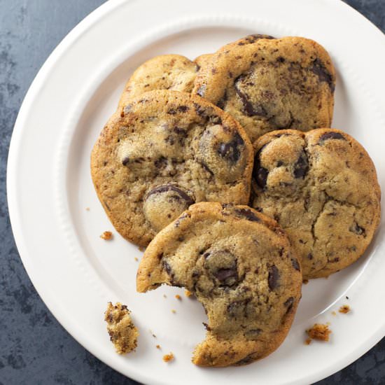 Chocolate Chunk Coffee Cookies - Recipe photo by sweetasacookie