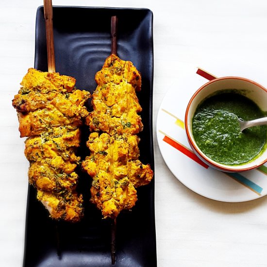 Chicken Reshmi Kebabs - Recipe photo by myindiantaste