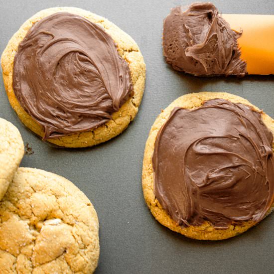 Frosted Molasses Cookies - Recipe photo by farmraisedcooking