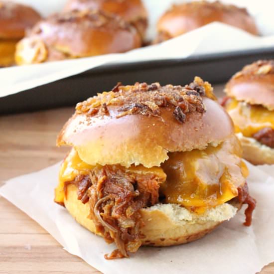 Baked BBQ Pork Sandwiches - Recipe photo by byronsbbq