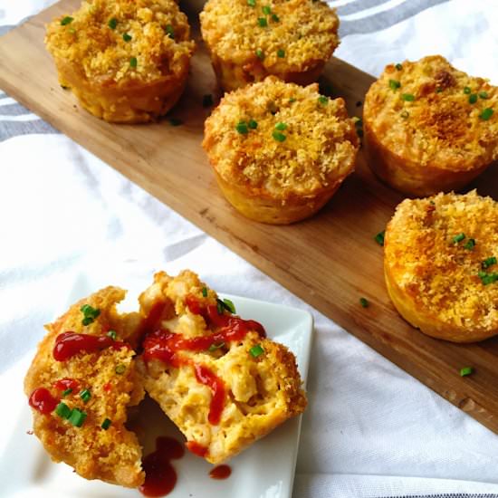 Beer Mac-n-Cheese Bites - Recipe photo by kellysambitiouskitchen