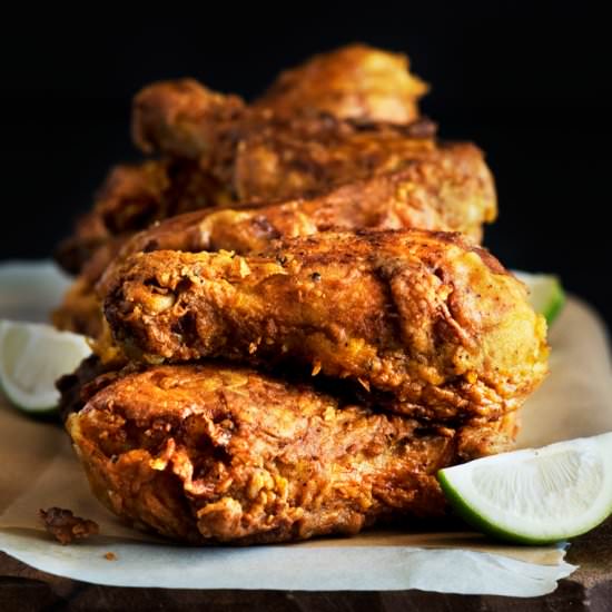 Malaysian Mamak Fried Chicken - Recipe photo by CuriousNut