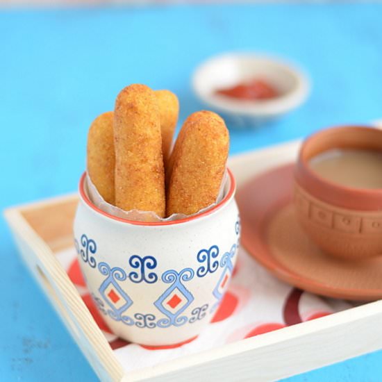Sorullitos de Maiz - Recipe photo by MySpicyKitchen