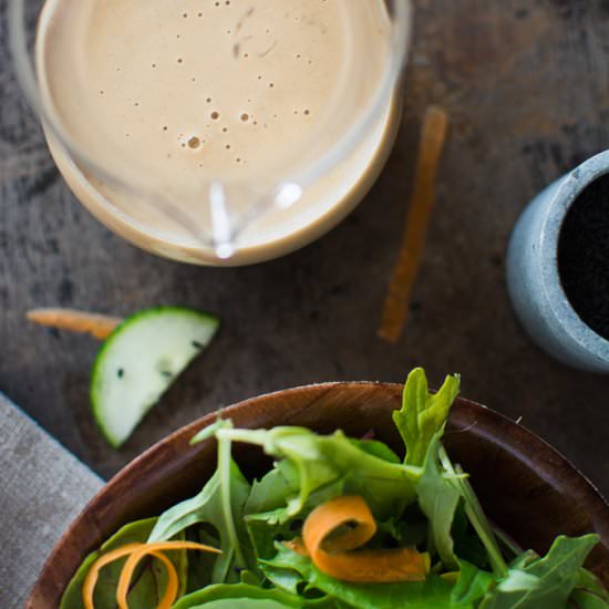 Tahini Miso Salad Dressing - Recipe photo by ediblyeducated