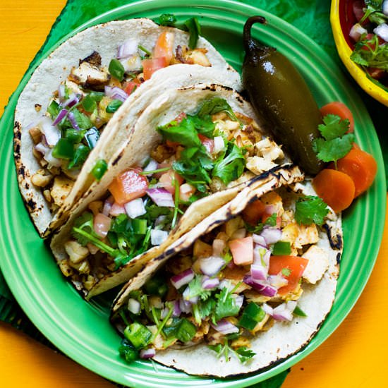 Roasted Curried Tacos - Recipe photo by SpicieFoodie