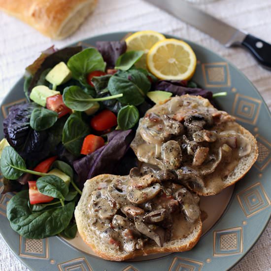 Mushroom, Chicken Livers & Pancetta - Recipe photo by rsmacaalay
