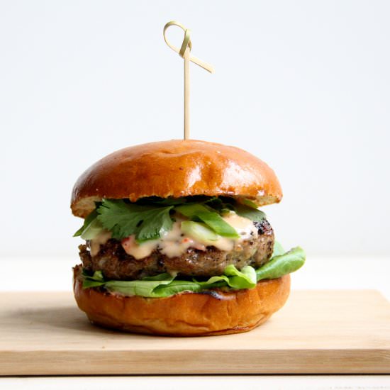 Vietnamese Burger - Recipe photo by Culinessa