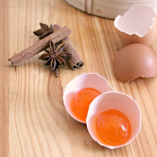 Salted Eggs - Recipe photo by Miamivores