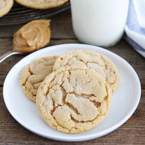 Soft Peanut Butter Cookies - Recipe photo by twopeasandtheirpod