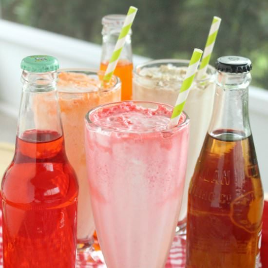 Vanilla Bean Ice Cream Floats - Recipe photo by love-confections