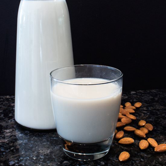 Homemade Almond Milk - Recipe photo by nourishedbynutrition