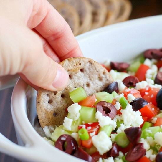 Healthy Greek Dip - Recipe photo by yummyhealthyeasy
