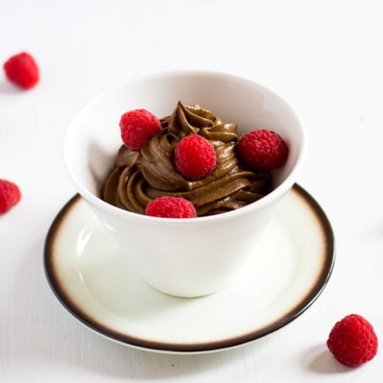 Raw Chocolate Mousse - Recipe photo by foodieawareness