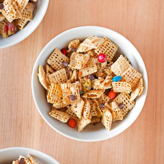Monster Cookie Snack Mix - Recipe photo by itbakesmehappy