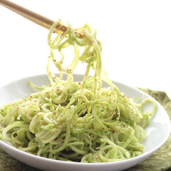 Broccoli Stem Noodles - Recipe photo by fooddreamer