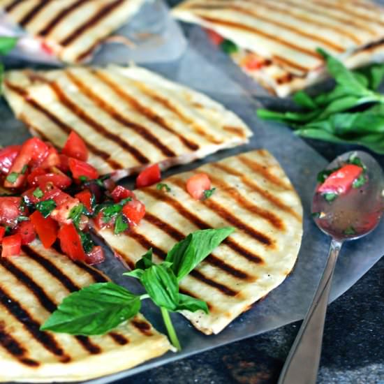 Caprese Quesadilla - Recipe photo by bitsofumami