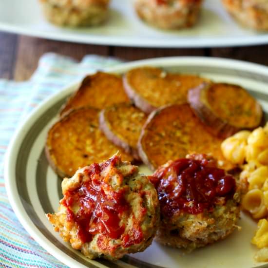 Skinny Mini Meat Loaves - Recipe photo by kimscravings