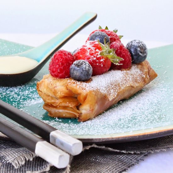 Fruit Spring Rolls - Recipe photo by el mon de juju
