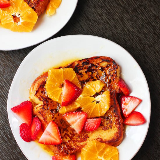 French Toast Suzette - Recipe photo by TheGourmetGourmand