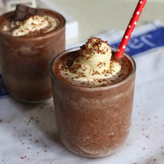 Frozen Hot Chocolate - Recipe photo by AndrestheHomeBaker