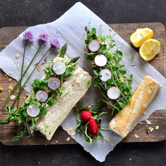 Spring Sandwich - Recipe photo by Food Well Said