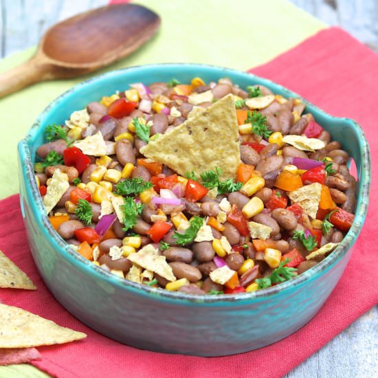Barbecued Bean Salad - Recipe photo by FountainAvenueKitchen
