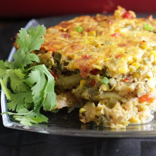 Salted Cod Cheese Pie - Recipe photo by tastesspicy