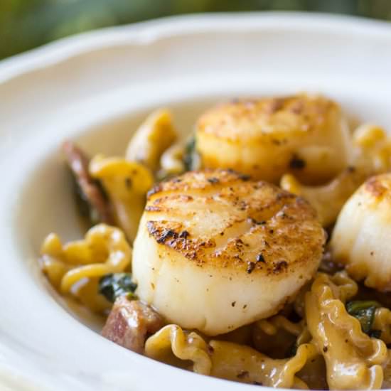 Pan Seared Sea Scallops - Recipe photo by Or Whatever You Do