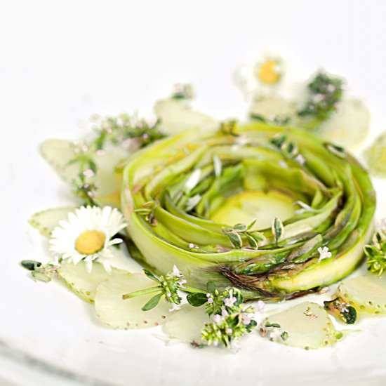 Asparagus Carpaccio - Recipe photo by makylab