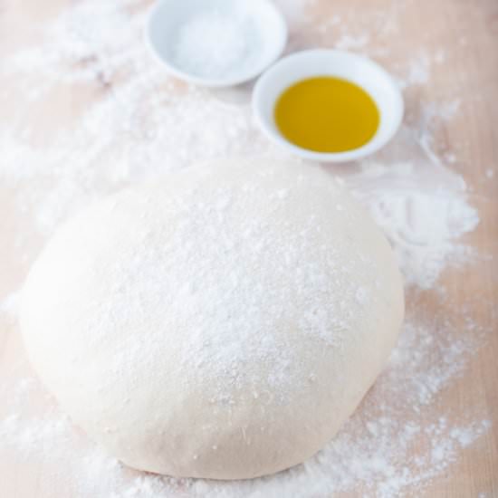 Quick Homemade Pizza Dough - Recipe photo by photosandfood