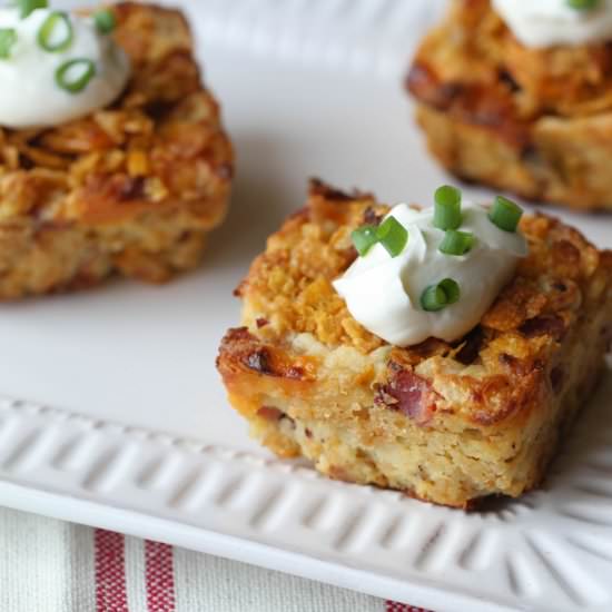 Crispy Omelet Potato Puff Bars - Recipe photo by TheKitchenWhisperer