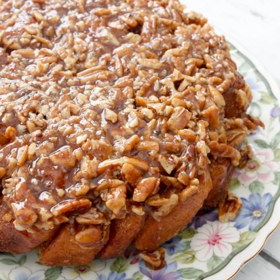 Easy Caramel Pecan Sticky Buns - Recipe photo by Joan@ Chocolate and more