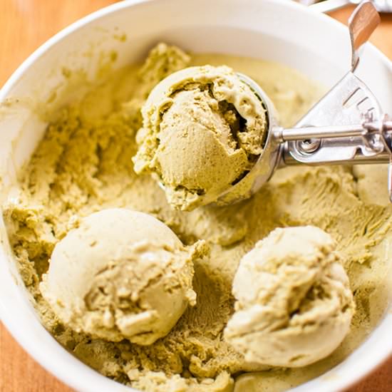 Green Tea Ice Cream - Recipe photo by LivingLou