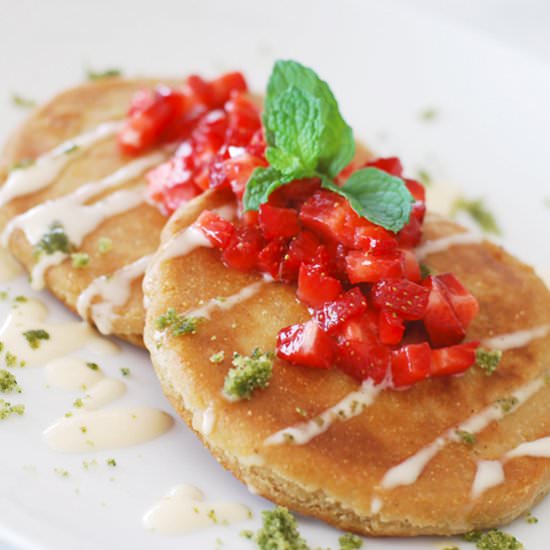 Roasted Strawberry Pupusas - Recipe photo by getinmymouf