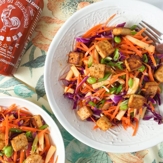 Sriracha carrot slaw - Recipe photo by Petite Canteen
