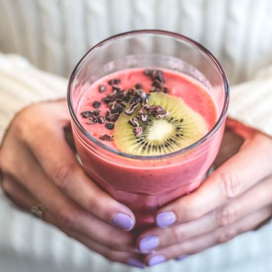 Baobab, lychee, mango smoothie - Recipe photo by HelloFreshUK