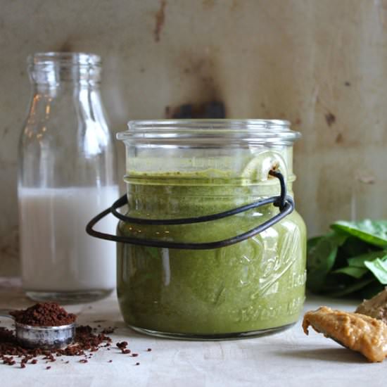 Green Coffee Superhero Shake - Recipe photo by ciaomama