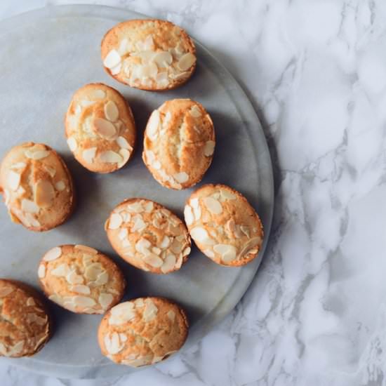 Quick and Easy Gluten Free Friands - Recipe photo by The Gluten Free Table