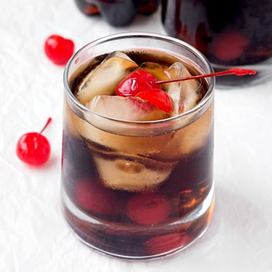 Adult Cherry Coke - Recipe photo by galonamission