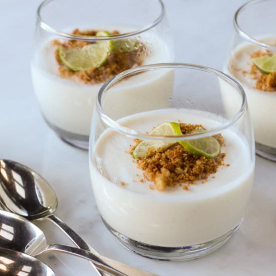 Key Lime Panna Cotta - Recipe photo by Something New For Dinner