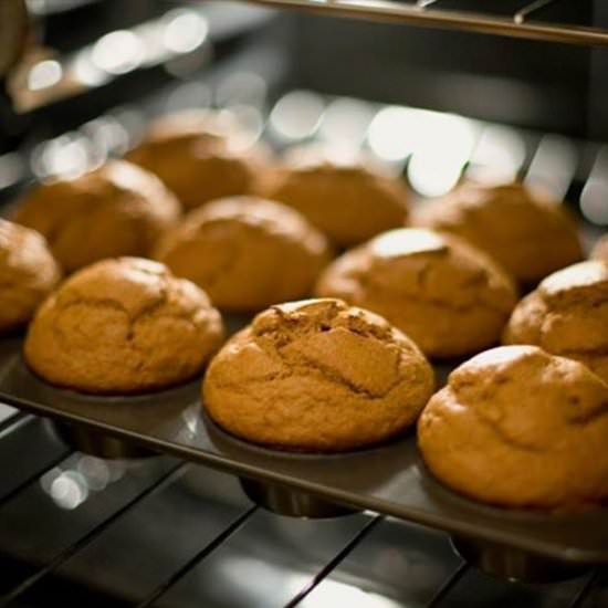 Pumpkin Muffins - Recipe photo by Culinary Therapy